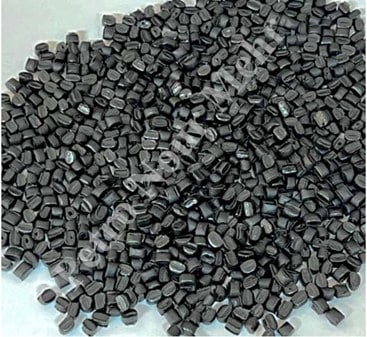 Polyethylene granules
